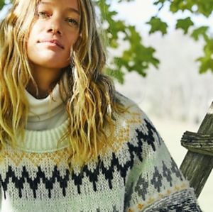 Free People Frozen Forest Sweater